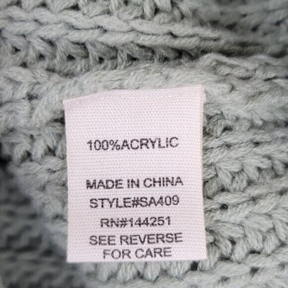 Jessica Simpson Dusty Blue Knitted Sweater - Picture 8 of 12